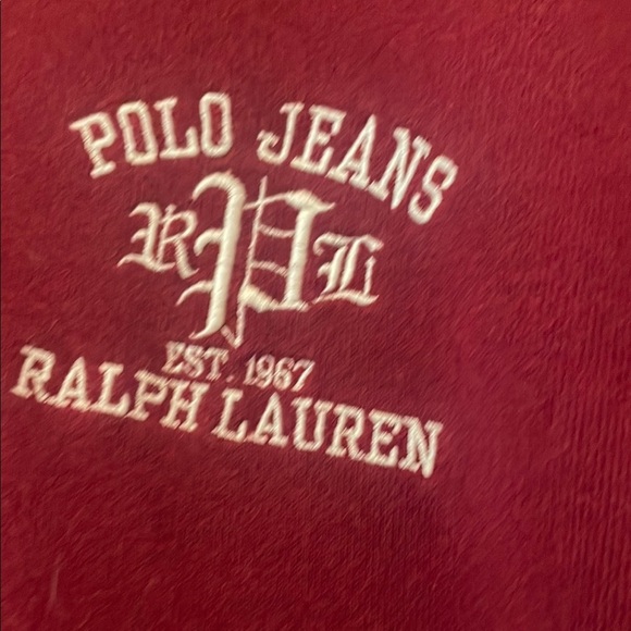 Ralph Lauren Old English Varsity Half-Zip Pullover Sweatshirt Men's L - Picture 7 of 7